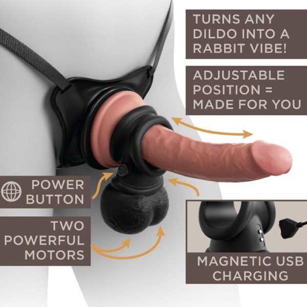 KING COCK ELITE - ANEL VIBRATÓRIO DE TESTÍCULOS DE SILICONE - Image 7