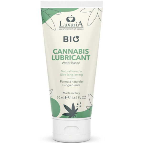 INTIMATELINE LUXURIA - LUBRIFICANTE À BASE DE ÁGUA BIO CANNABIS 50 ML