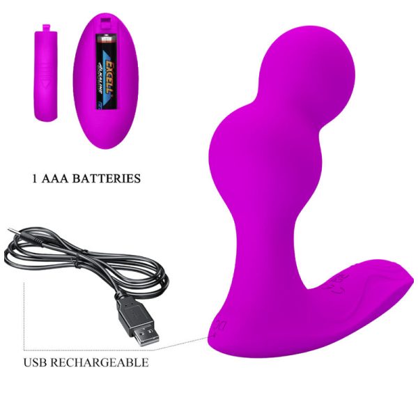 PRETTY LOVE - MASSAGER VIBRADOR ANAL TERRANCE COM CONTROLE REMOTO - Image 7