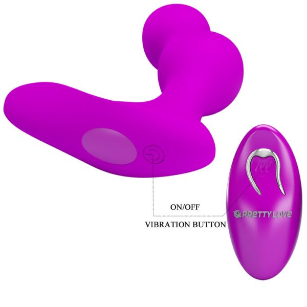 PRETTY LOVE - MASSAGER VIBRADOR ANAL TERRANCE COM CONTROLE REMOTO - Image 6