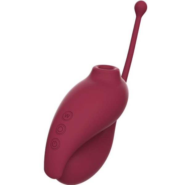 ADRIEN LASTIC - INSPIRAÇÃO CLITORIS SUCKER + VIBRATING OVO VERMELHO - APLICATIVO GRATUITO - Image 7