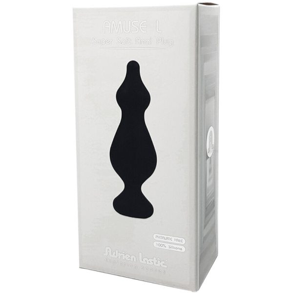 ADRIEN LASTIC - AMUSE PLUG ANAL SILICONE PRETO TAMANHO L - Image 3