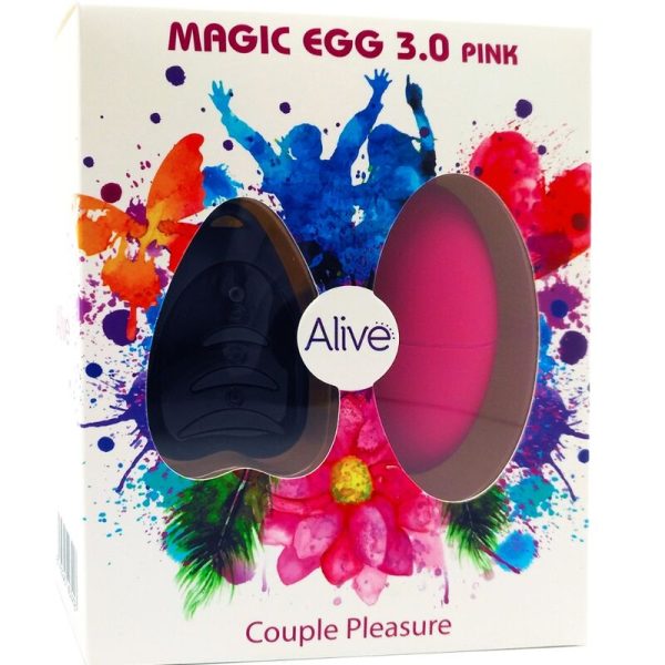 ALIVE - MAGIC EGG 3.0 OVO VIBRATÓRIO CONTROLE REMOTO ROSA - Image 2