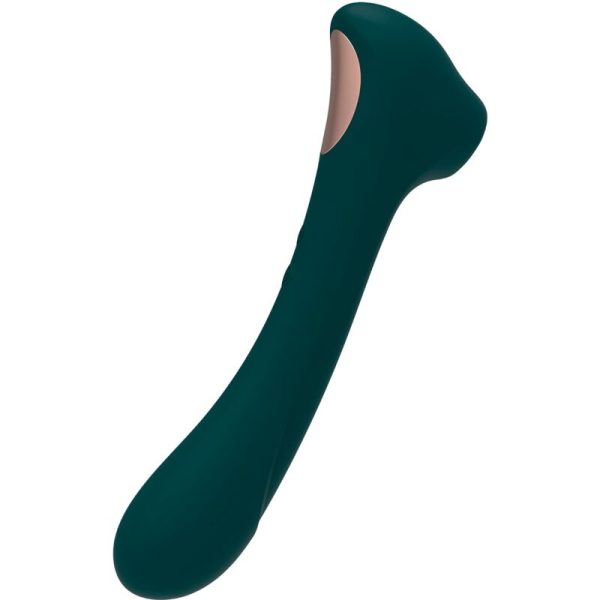 ALIVE - SUCKER E VIBRADOR QUIVER VERDE - Image 2