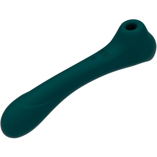 ALIVE - SUCKER E VIBRADOR QUIVER VERDE - Image 4