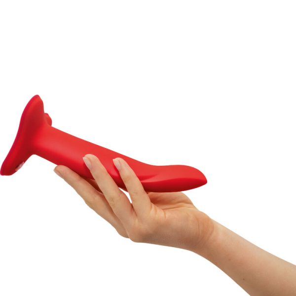 FUN FACTORY - LIMBA DILDO FLEXÍVEL VERMELHO TAMANHO M - Image 4