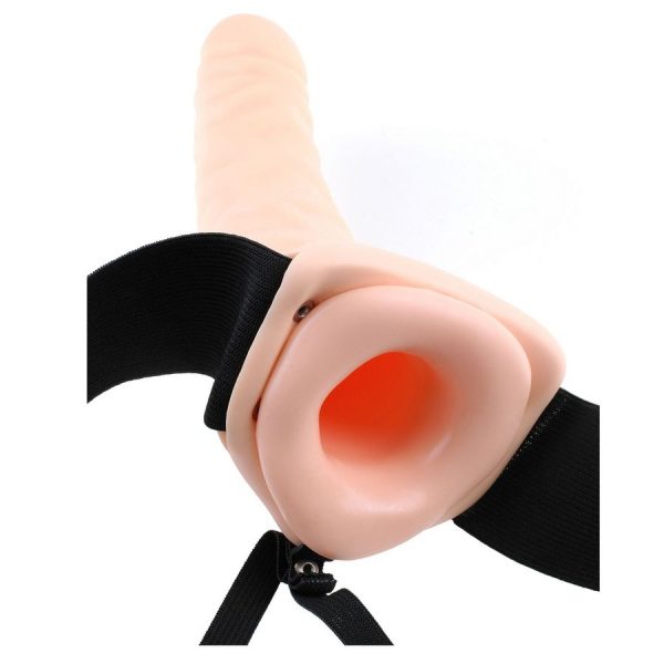 FETISH FANTASY 19 CM HOLLOW STRAP-ON NATURAL - Image 5