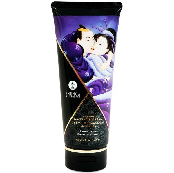 SHUNGA - CREME DE MASSAGEM DE FRUTAS EXÓTICAS 200 ML