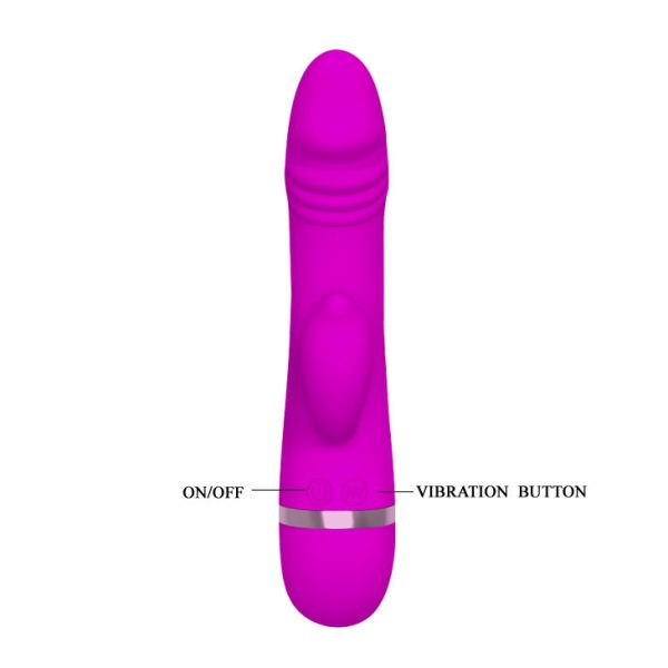 PRETTY LOVE FLIRTATION - VIBRADOR CON RABBIT DAVID - Image 6