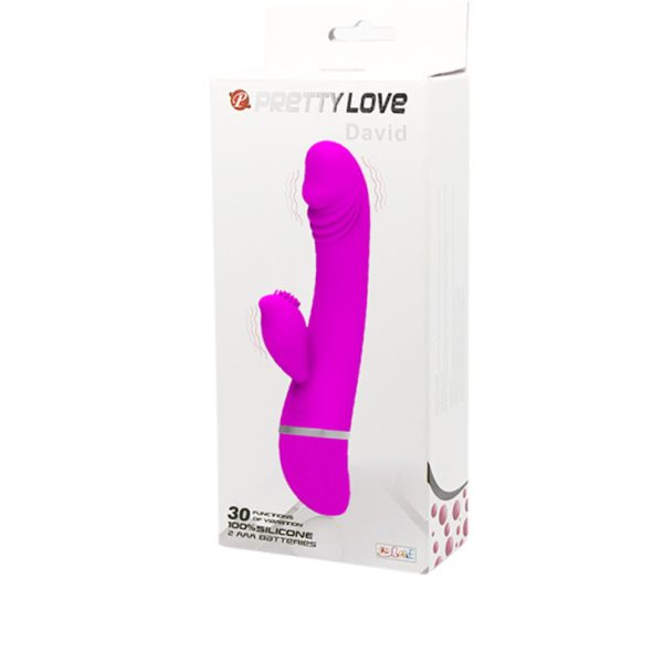 PRETTY LOVE FLIRTATION - VIBRADOR CON RABBIT DAVID - Image 8