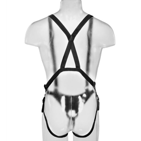 KING COCK 25,5 CM HOLLOW STRAP-ON SUSPENDER SYSTEM CARNE - Image 6