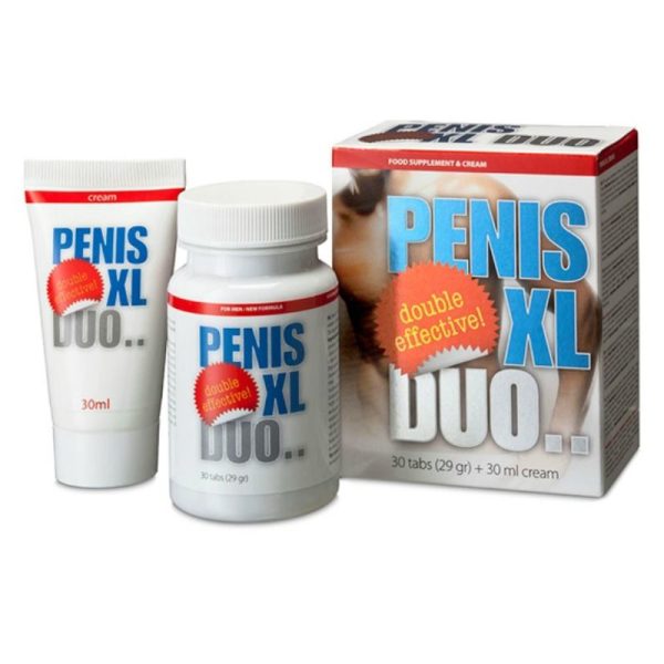 PENIS XL DUO PACK CÁPSULAS E CREME