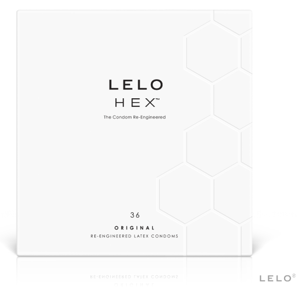 LELO HEX PRESERVATIVE BOX 36 UNIDADES