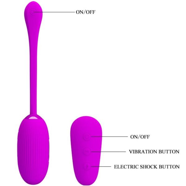 PRETTY LOVE SHOCK FUN HUEVO VIBRADOR Y ELECTROSHOCK - Image 6