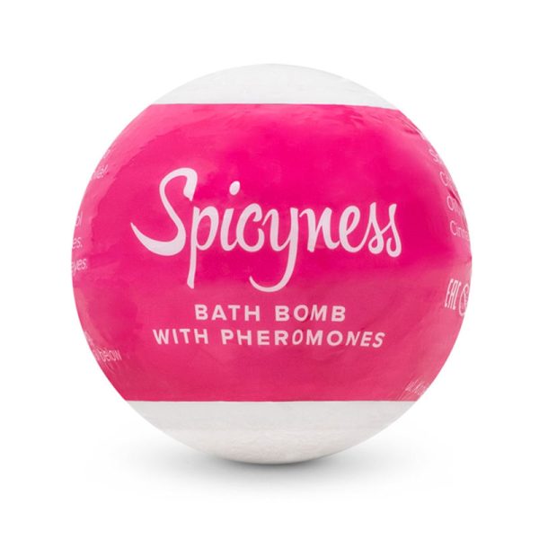 OBSESSIVE - SPICINESS BATH BOMB WITH PHEROMONES