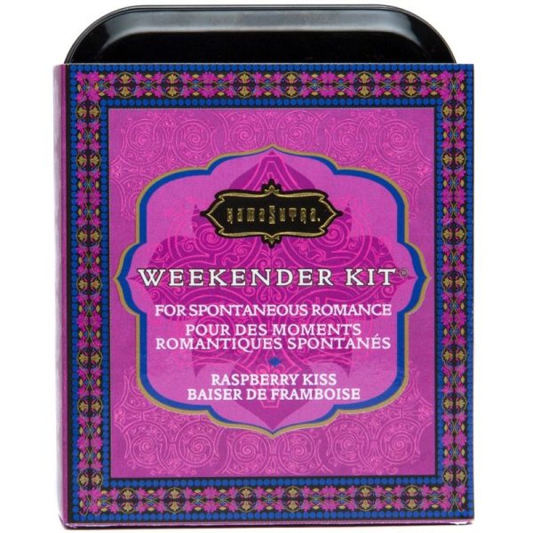 KAMASUTRA WEEKEND TIN KIT BEIJO DE FRAMBOESA