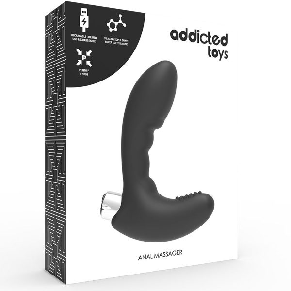 BRINQUEDOS VICIADOS VIBRADOR PRÓTESE RECARREGÁVEL PRETO - Image 6