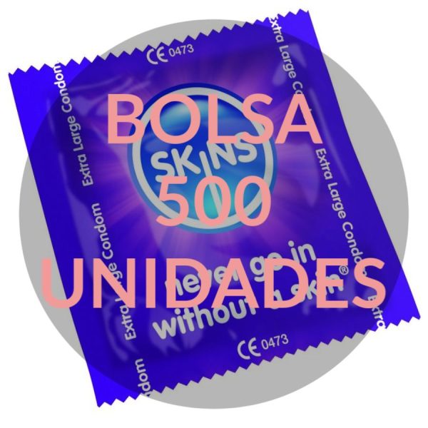 SKINS - CONDOM EXTRA LARGE BAG 500 - Image 2