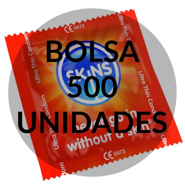 SKINS -  CONDOM ULTRA THIN BAG 500 - Image 2