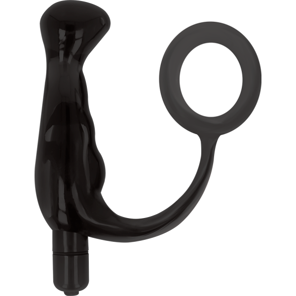 TOYS TOYS VIBRATOR PROST TICO BLACK 10 CM - Image 2