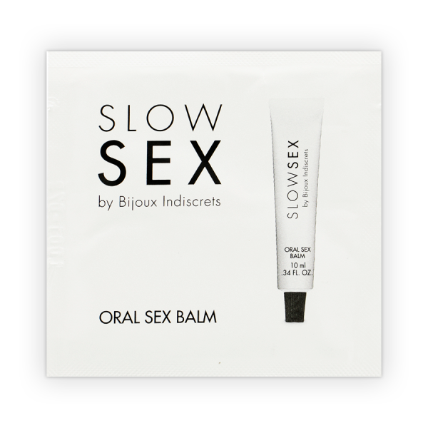 BIJOUX SLOW SEX ORAL SEX BALM DOSE ÚNICA