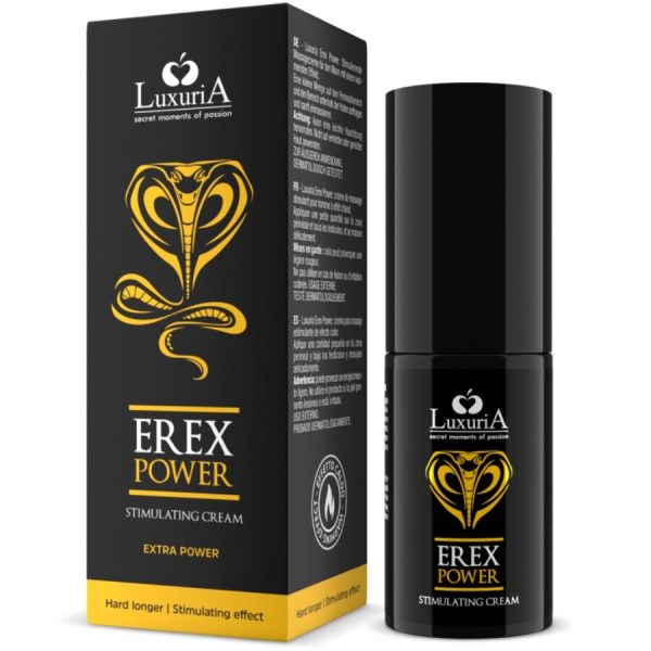 CREME DE PÊNIS EREX POWER HARD LONGER 30 ML