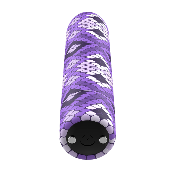 CUSTOM BULLETS - RECHARGEABLE SNAKE PURPLE MAGNETIC BULLET 10V - Image 4