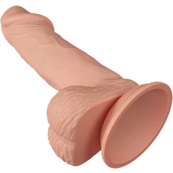 BELO ENCONTRO ZEBULON REALÍSTICO E FLEXÍVEL DILDO 19,4 CM - CARNE - Image 7