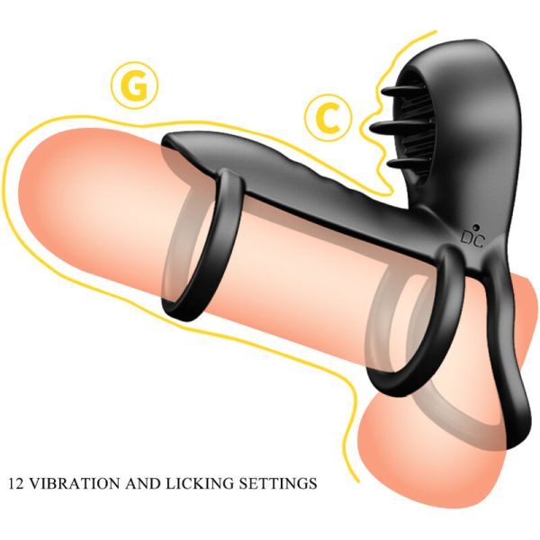 BONITO AMOR - JAMMY PENIS SLING 12 CONFIGURAÇÕES DE VIBRAÇÃO E LAMBIDA SILICONE RECARREGÁVEL - Image 10