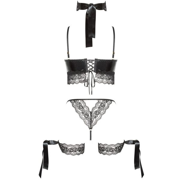 CONJUNTO DE 5 PEÇAS SHAQUILA PRETO BEAUTY NIGHT FASHION - Image 7