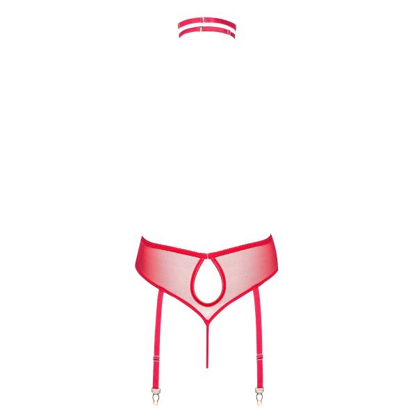 BODY ADELAIDE VERMELHO CEREJA BEAUTY NIGHT FASHION - Image 3