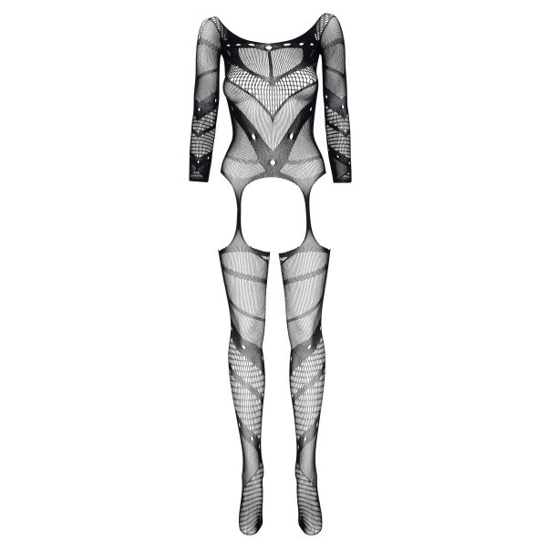 CATSUIT ESMERALDA PRETO BEAUTY NIGHT FASHION - Image 5