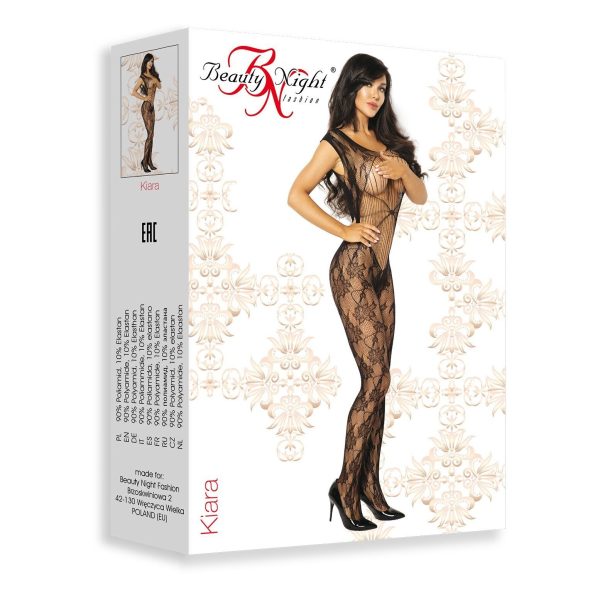 CATSUIT KIARA PRETO BEAUTY NIGHT FASHION - Image 3