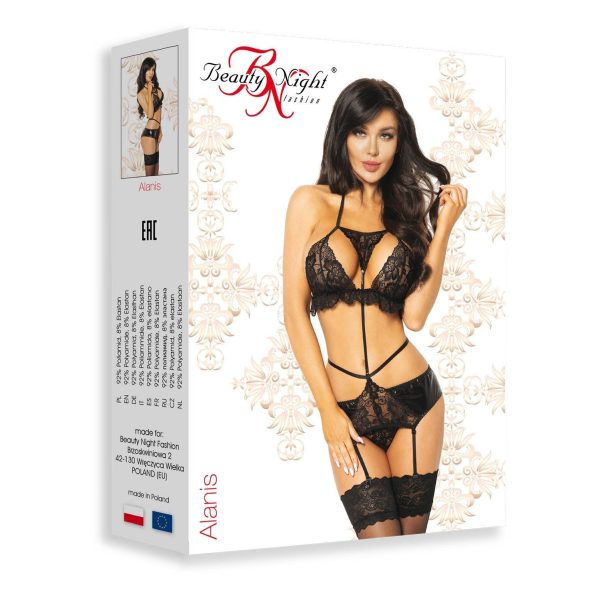 CONJUNTO DE 3 PEÇAS ALANIS PRETO BEAUTY NIGHT FASHION - Image 6