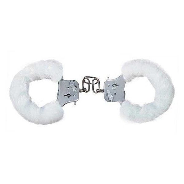 ALGEMAS COM PELÚCIA FURRY FUN BRANCO TOYJOY - Image 3