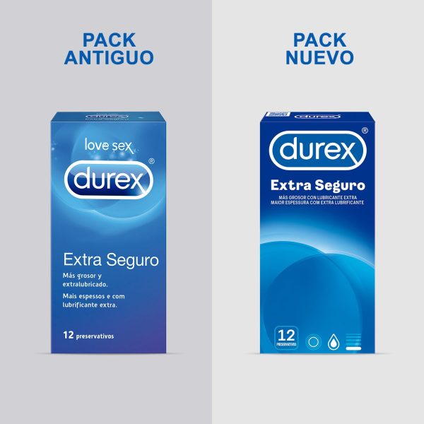 CAIXA COM 12 PRESERVATIVOS EXTRA SEGURO DUREX - Image 2