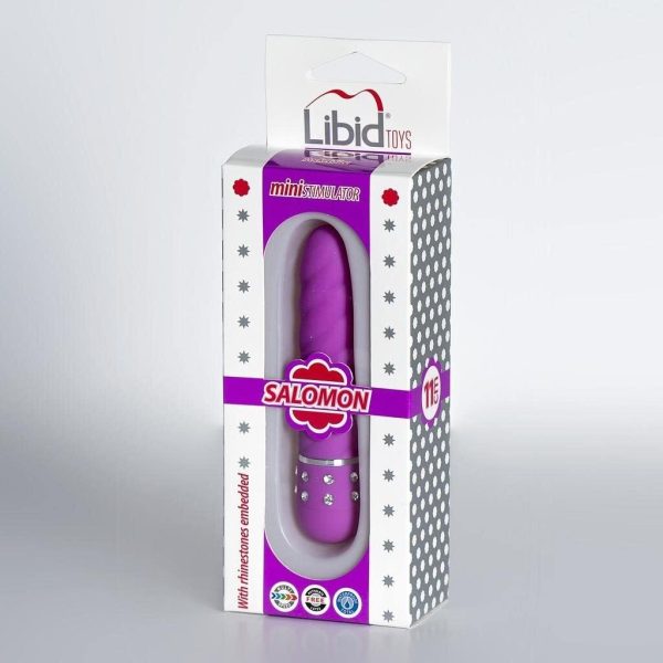 VIBRADOR SALOMON ROXO LIBID TOYS