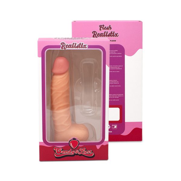 DILDO REALISTICO REALISTIX MOD.3 22CM CANDY LUST - Image 2