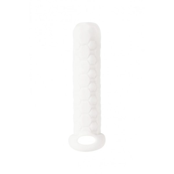 MANGA COM EXTENSÃO PARA O PÉNIS HOMME LONG BRANCO LOLA GAMES 9-12CM - Image 3