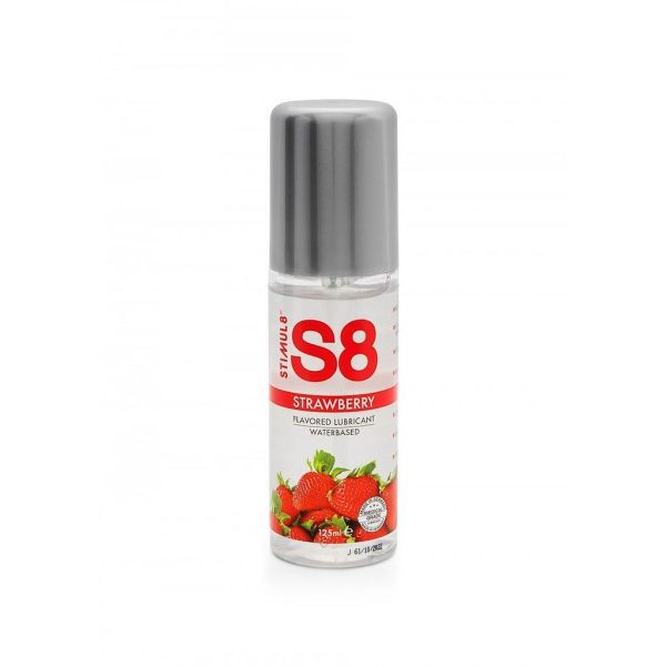 LUBRIFICANTE À BASE DE ÁGUA COM SABOR A MORANGO S8 STIMUL8 125ML - Image 2