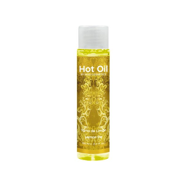 ÓLEO DE MASSAGEM COM EFEITO CALOR TARTE DE LIMÃO HOT OIL NUEI 100ML