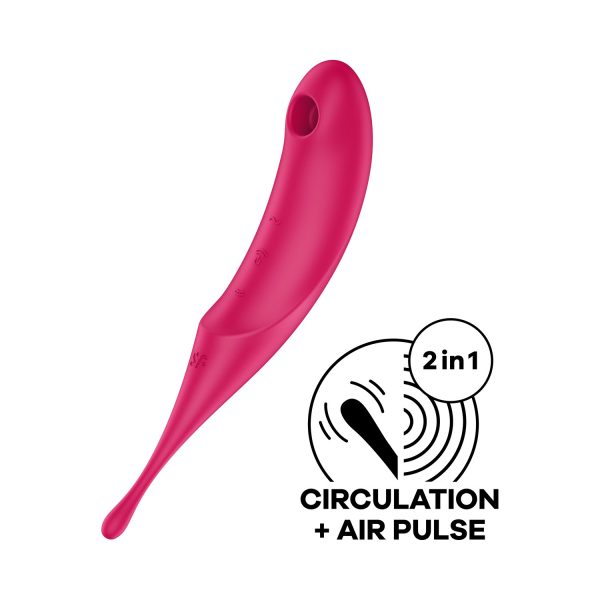 ESTIMULADOR TWIRLING PRO VERMELHO SATISFYER - Image 7