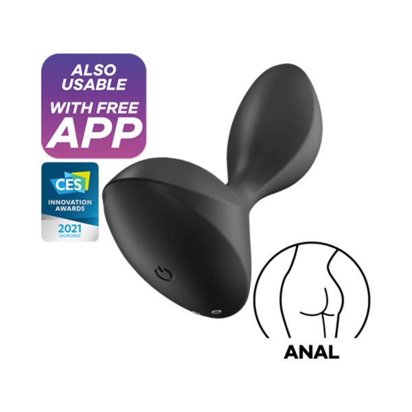 PLUG ANAL SWEET SEAL PRETO SATISFYER - Image 5