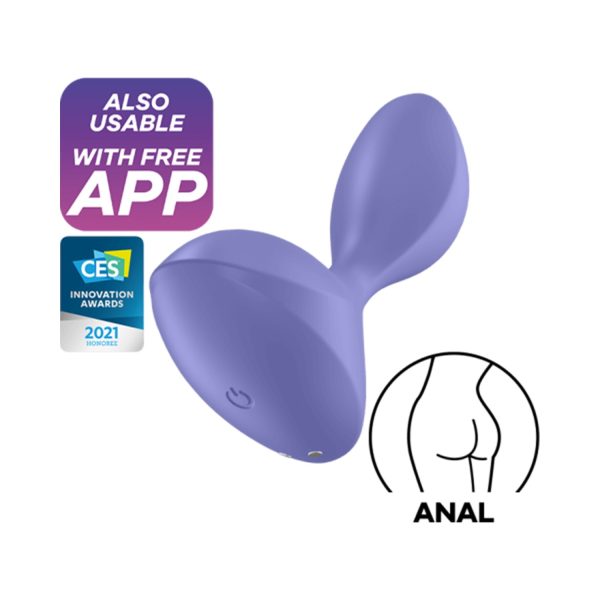 PLUG ANAL SWEET SEAL LILÁS SATISFYER - Image 5