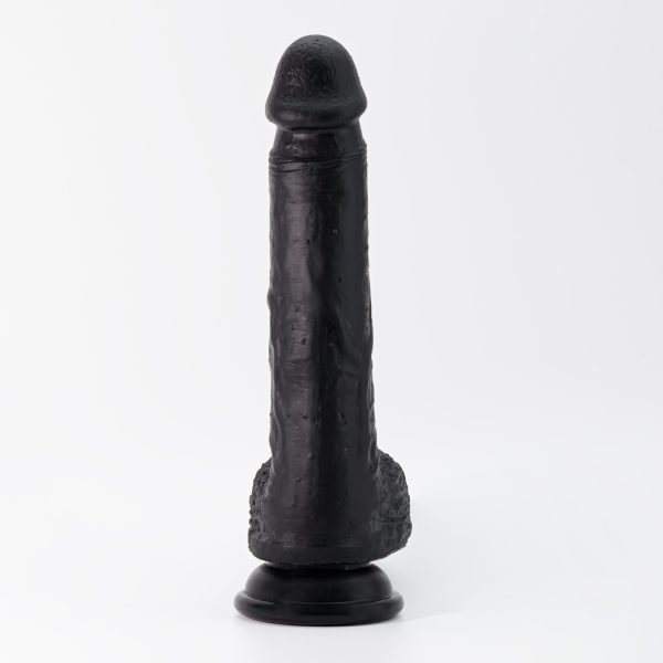 DILDO DE SILICONE LÍQUIDO INVIKTUS 8 CRUSHIOUS PRETO - Image 2