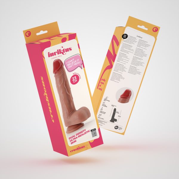 DILDO DE SILICONE LÍQUIDO INVIKTUS 9 CRUSHIOUS PELE - Image 8