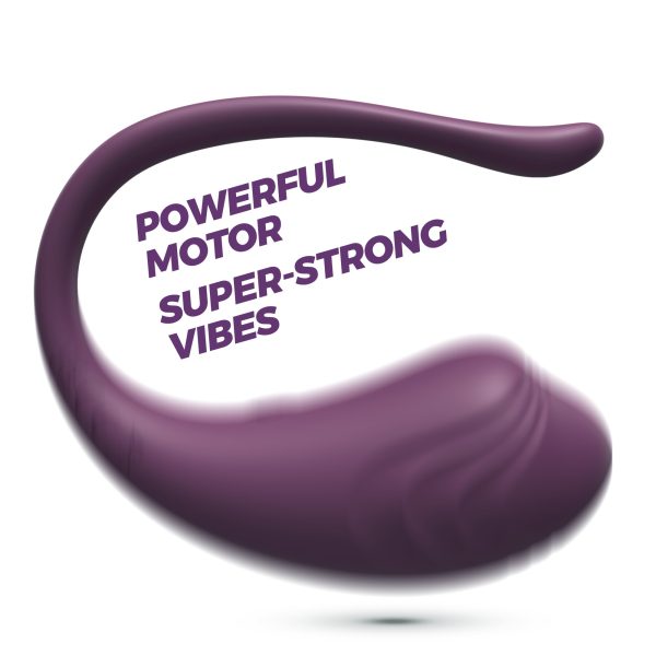 OVO VIBRATÓRIO RECARREGÁVEL COM COMANDO TAMAGO CRUSHIOUS ROXO - Image 5
