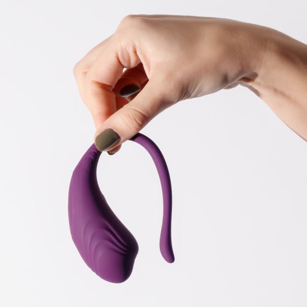 OVO VIBRATÓRIO RECARREGÁVEL COM COMANDO TAMAGO CRUSHIOUS ROXO - Image 6