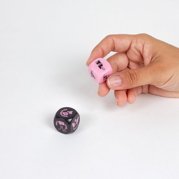 CONJUNTO 2 DADOS FOREPLAY FANATICS! DICE LOVERS! SECRET PLAY - Image 2