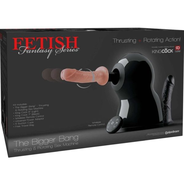 SÉRIE FETISH FANTASY - MÁQUINA DE SEXO MAIOR ROTAÇÃO E EMPURRO - Image 8